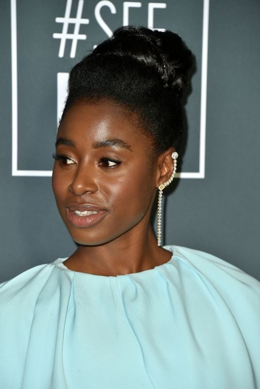 KIRBY HOWELL-BAPTISTE at 2019 Critics’ Choice Awards in Santa Monica 01/13/2019