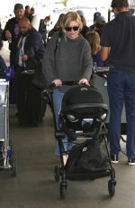 KIRSTEN DUNST at Los Angeles International Airport 01/05/2019
