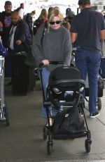 KIRSTEN DUNST at Los Angeles International Airport 01/05/2019