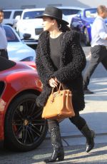 kKYLE RICHARDS Leaves Il Pastaio in Beverly Hills 01/30/2019