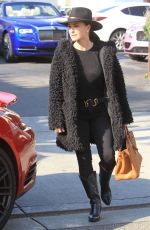 kKYLE RICHARDS Leaves Il Pastaio in Beverly Hills 01/30/2019