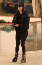 KOURTNEY KARDASHIAN and LARSA PIPPEN Out Ice Skating in Los Angeles 01/13/2019