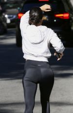 KOURTNEY KARDASHIAN in Tights Out in West Hollywood 01/03/2019