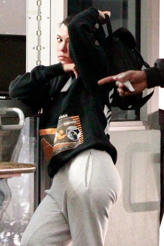 KOURTNEY KARDASHIAN Leaves a Dermatologist in Beverly Hills 01/25/2019