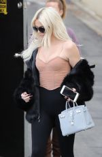 KOURTNEY KARDASHIAN Leaves a Studio in Calabasas 01/11/2019