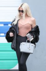 KOURTNEY KARDASHIAN Leaves a Studio in Calabasas 01/11/2019