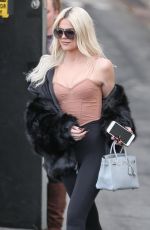 KOURTNEY KARDASHIAN Leaves a Studio in Calabasas 01/11/2019
