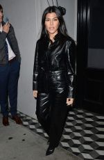 KOURTNEY KARDASHIAN Leaves Craig