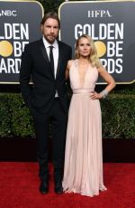 KRISTEN BELL at 2019 Golden Globe Awards in Beverly Hills 01/06/2019