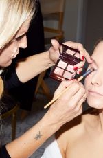 KRISTEN BELL for Getting Ready with Kristen Bell for Golden Globes for Coveteur Magazine 01/06/2019