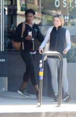 KRISTEN BELL Leaves a Gym in Los Angeles 01/24/2019
