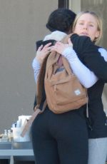 KRISTEN BELL Leaves a Gym in Los Angeles 01/24/2019