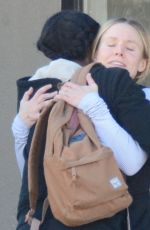 KRISTEN BELL Leaves a Gym in Los Angeles 01/24/2019