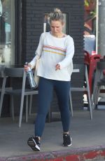 KRISTEN BELL Leaves Pilates Class in Los Feliz 01/22/2019