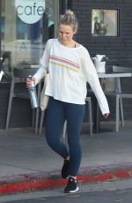 KRISTEN BELL Leaves Pilates Class in Los Feliz 01/22/2019