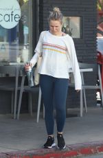 KRISTEN BELL Leaves Pilates Class in Los Feliz 01/22/2019