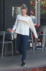KRISTEN BELL Leaves Pilates Class in Los Feliz 01/22/2019