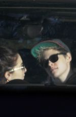 KRISTEN STEWART and SARA DINKIN Kissing at a Car in Los Angeles 01/10/2019