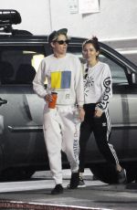 KRISTEN STEWART and SARA DINKIN Kissing at a Car in Los Angeles 01/10/2019