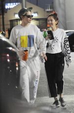 KRISTEN STEWART and SARA DINKIN Kissing at a Car in Los Angeles 01/10/2019