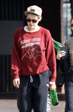 KRISTEN STEWART and SARA DINKIN Leaves a Gym in Hollywood 01/11/2019