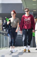 KRISTEN STEWART and SARA DINKIN Leaves a Gym in Hollywood 01/11/2019