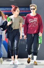 KRISTEN STEWART and SARA DINKIN Leaves a Gym in Hollywood 01/11/2019