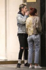 KRISTEN STEWART and SARA DINKIN Out in Los Feliz 01/26/2019