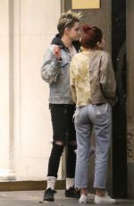 KRISTEN STEWART and SARA DINKIN Out in Los Feliz 01/26/2019