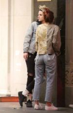 KRISTEN STEWART and SARA DINKIN Out in Los Feliz 01/26/2019