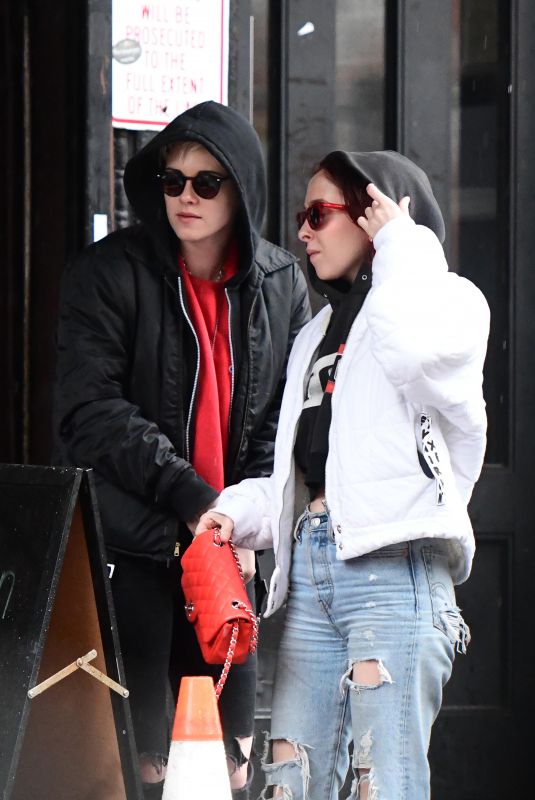 KRISTEN STEWART and SARA DINKIN Out in New York 01/24//2019