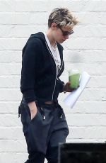 KRISTEN STEWART Heading to a Salon in Los Angeles 01/16/2019