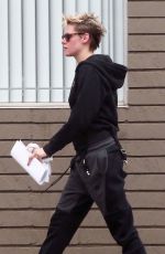 KRISTEN STEWART Heading to a Salon in Los Angeles 01/16/2019