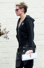 KRISTEN STEWART Heading to a Salon in Los Angeles 01/16/2019
