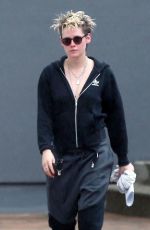 KRISTEN STEWART Heading to a Salon in Los Angeles 01/16/2019