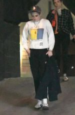 KRISTEN STEWART Night Out in Los Angeles 01/09/2019