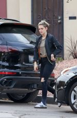 KRISTEN STEWART Out and About in Los Angeles 01/11/2019