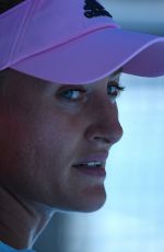 KRISTINA MLADENOVIC at 2019 Australian Open Practice Session at Melbourne Park 01/11/2019