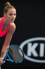 KRISTYNA PLISKOVA at 2019 Australian Open at Melbourne Park 01/15/2019