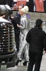 LADY GAGA and Christian Carino Arrives at Elton John