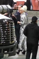 LADY GAGA and Christian Carino Arrives at Elton John