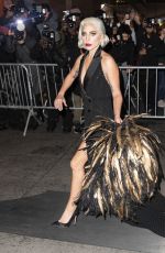 LADY GAGA Arrives at National Board of Review Awards Gala in New York 01/08/2019