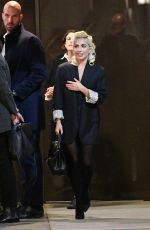 LADY GAGA Leaves A Star is Born Screening in Los Angeles 01/28/2019