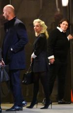 LADY GAGA Leaves A Star is Born Screening in Los Angeles 01/28/2019