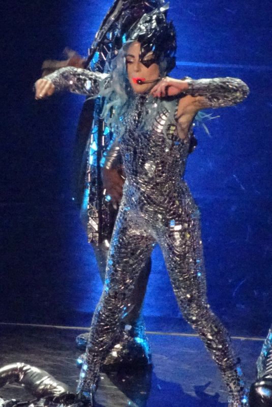 LADY GAGA Performs at a Concert in Las Vegas 01/25/2019