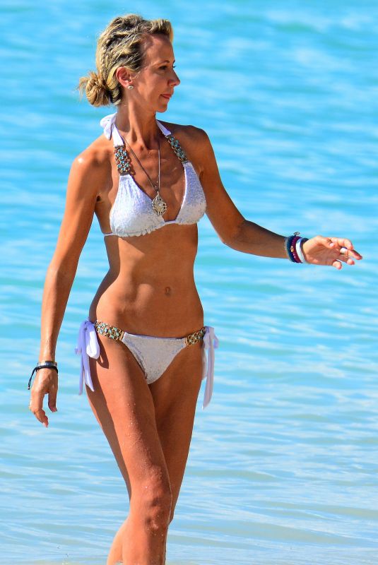 LADY VICTORIA HERVEY in Bikini at a Beach in Barbados 01/01/2019