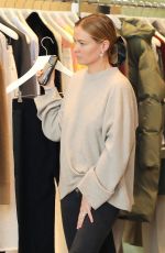 LARA BINGLE Shopping at Celine in Beverly Hills 01/23/2019