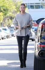 LARA BINGLE Shopping at Celine in Beverly Hills 01/23/2019