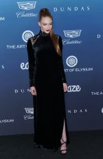 LARSEN THOMPSON at Art of Elysium’s 12th Annual Celebration in Los Angeles 01/05/2019