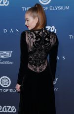 LARSEN THOMPSON at Art of Elysium’s 12th Annual Celebration in Los Angeles 01/05/2019